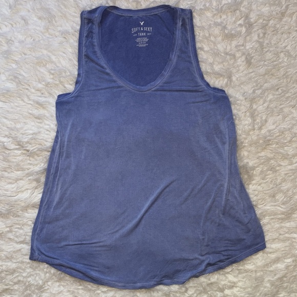 AEOđŚ
Soft & Sexy Tie Die Scoop Neck Tank Top XS - Picture 3 of 11